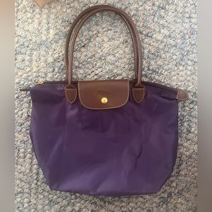 Longchamp purple tote